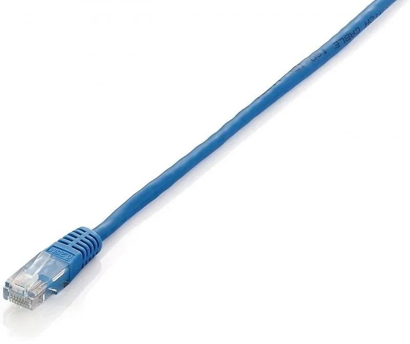Cabo de Rede EQUIP RJ45 Cat.6 U/UTP 0,5m Azul