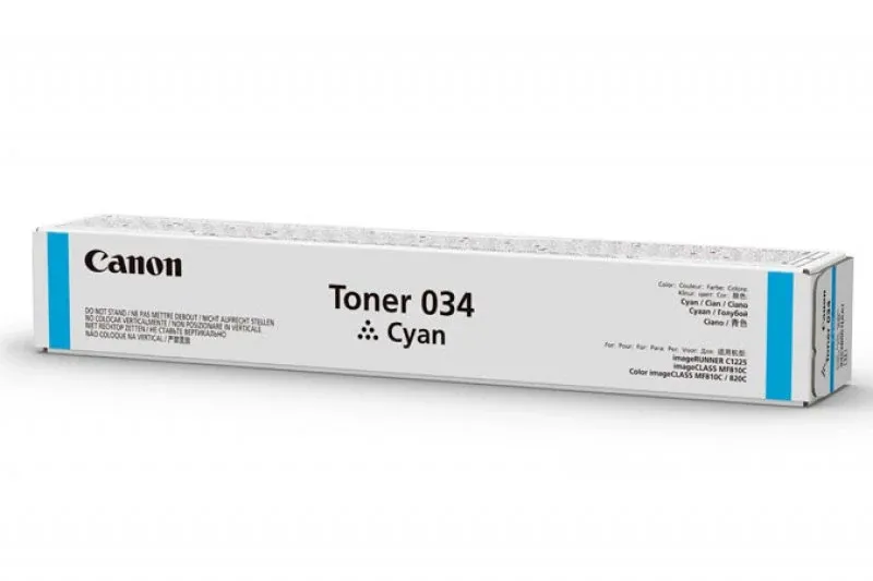 C-EXV034 Toner Cyan, duração: 7300 - Compativel com iRC1225iF - preço válido p/ unid pré estabelecidas