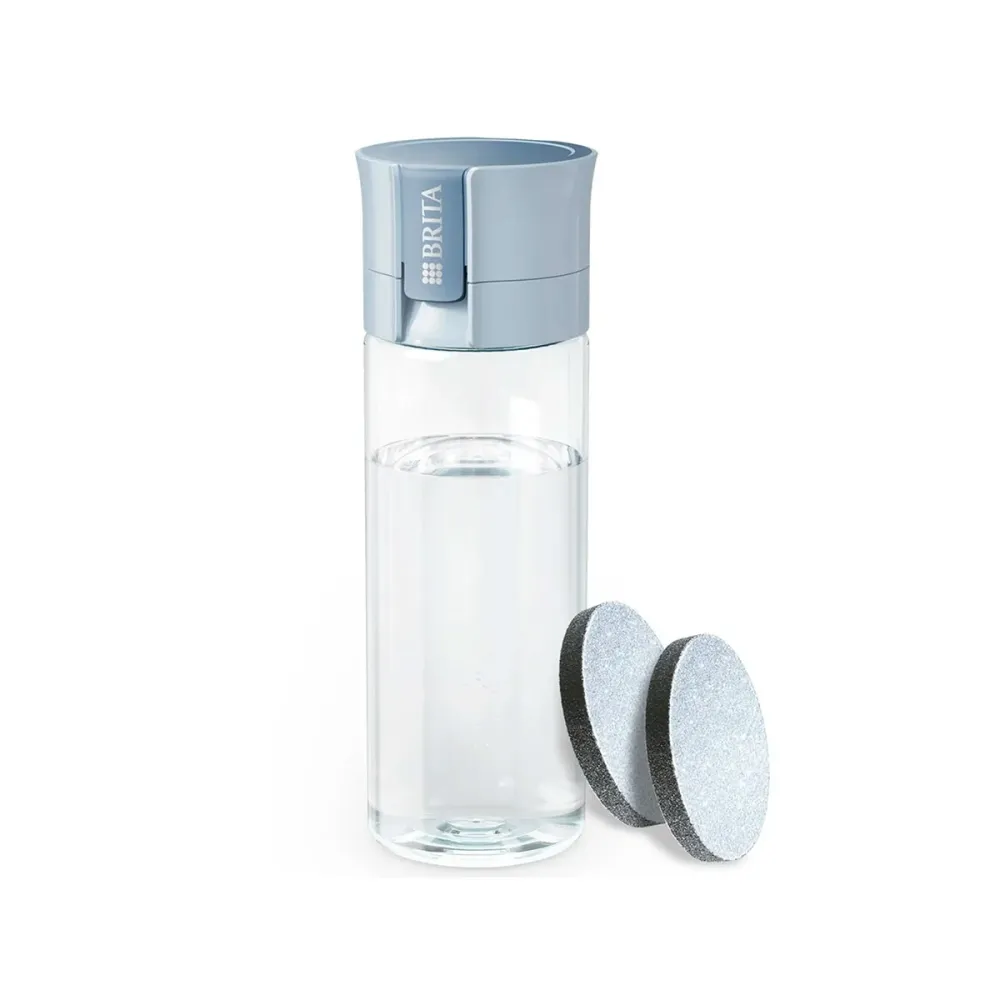Garrafa Purificadora de Água Brita Vital Azul Claro 600ml