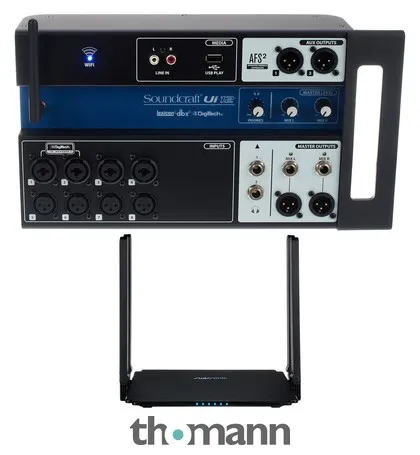 Soundcraft Ui12 WiFi Bundle
