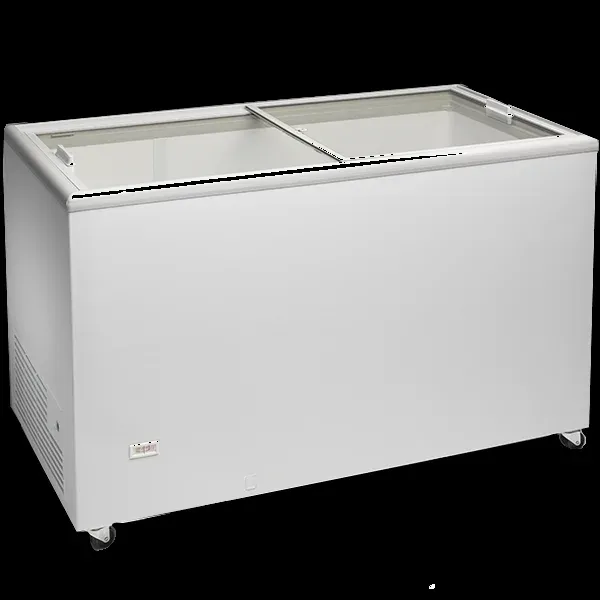 Arca horizontal gelados tampa plana vidro starlux - stctv300