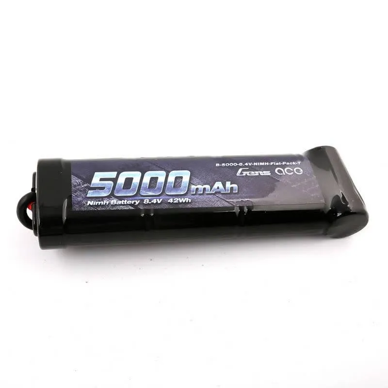 Gens Ace Bateria de drone Traxxas 5000mAh 8.4V NiMH Hump T-Dean