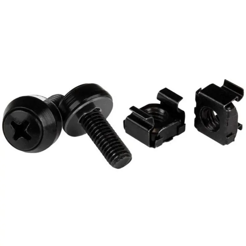 50 TORNILLOS TUERCAS JAULA M6