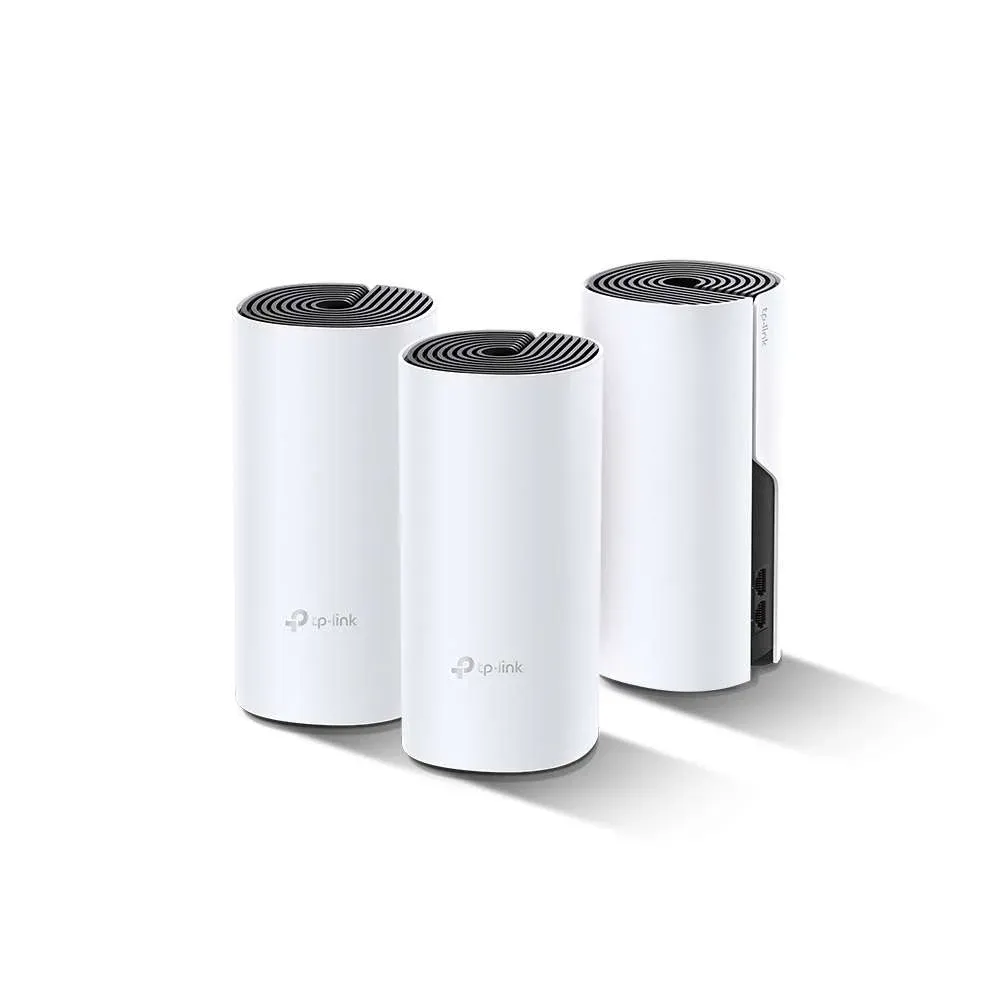 Sistema Mesh TP-Link Deco P9 AC1200 Dual-Band WiFi 5 Gigabit Pack-3 + Powerline AV1000