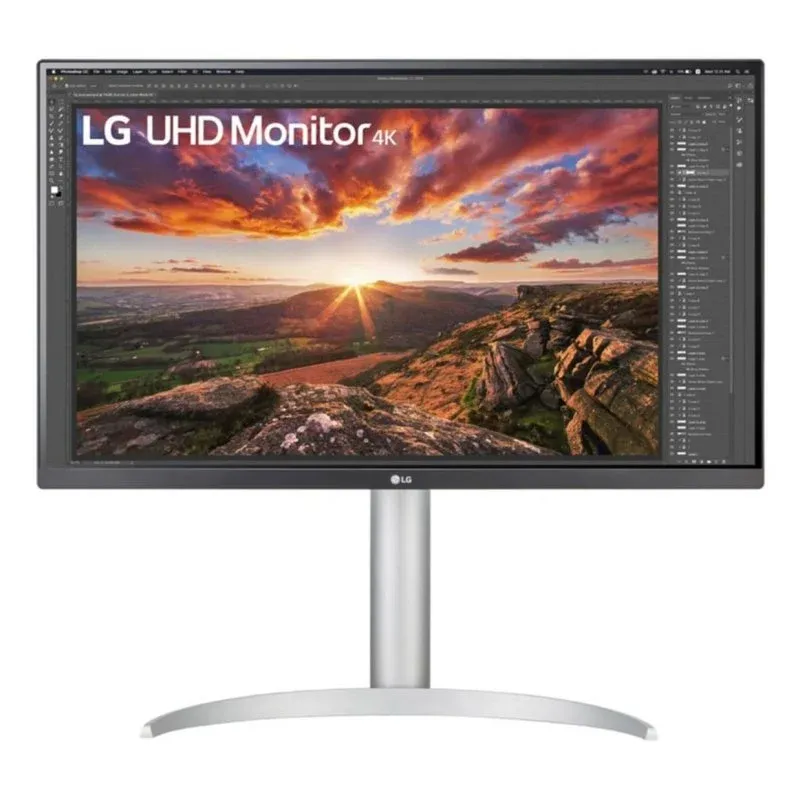 Monitor LG 27UP850K-W.AEU 27" UltraHD 4K 60Hz IPS HDR10 DisplayHDR 400 Altura USB-C 5ms