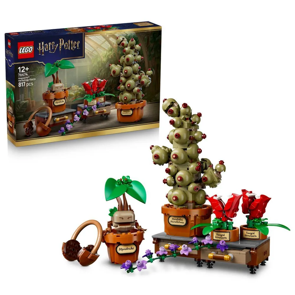 LEGO Harry Potter Plantas de Herbologia de Hogwarts™ - 76474