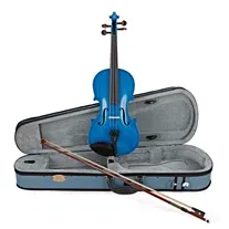 Violino 1/2 Stentor Harlequin Azul Metalizado