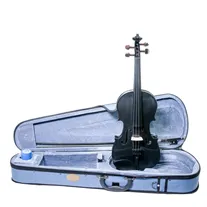 Violino 4/4 Stentor Harlequin Preto Metalizado