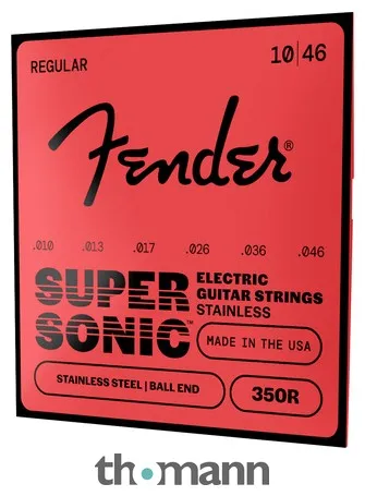 Fender 350R Stnls Stl Ball End 10-46