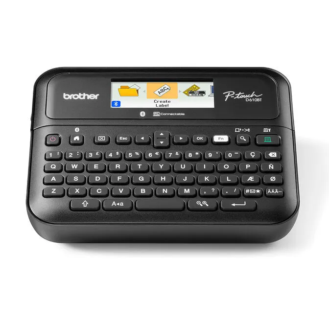 Impressora de Etiquetas Brother PT-D610BT Bluetooth