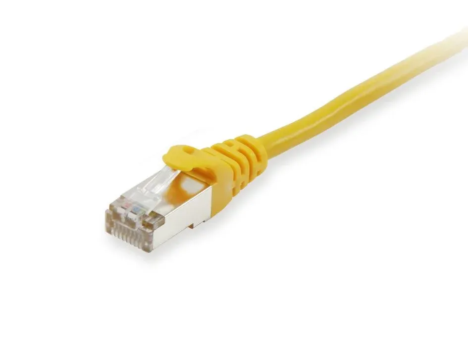 Cabo de Rede Equip Patch S/FTP Cat.6A 1m Amarelo