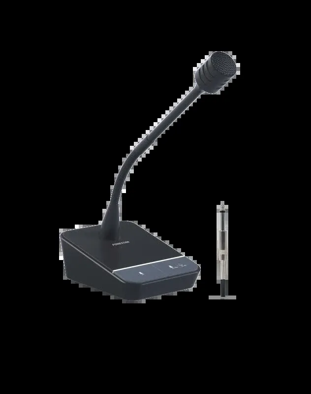 Microfone dinâmico unidirecional cardioide de mesa - MICSET-D32J