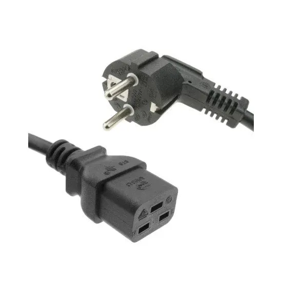 SMI CABO ALIMENTAÇÃO Schuko M / IEC C13 F 1,8mt