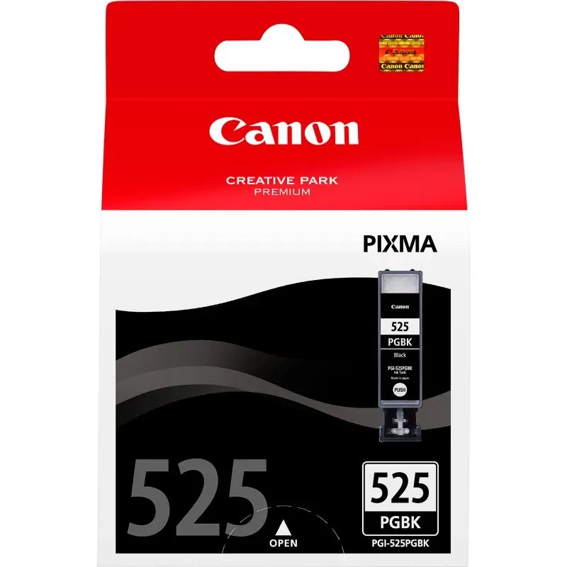 CANON 1LB PGI-525PGBK ink cartridge black standard capacity 19ml 339 pages 1-pack