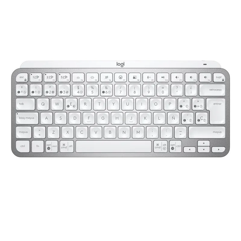 Logitech MX Keys Mini Teclado Sem Fios Bluetooth Cinzento
