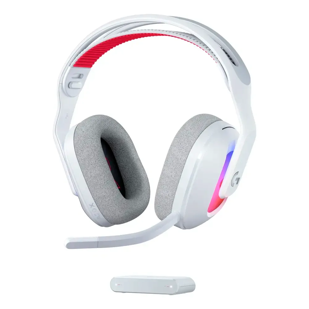 Headset Logitech G A20 X Lightspeed Gaming Wireless/Bluetooth Branco