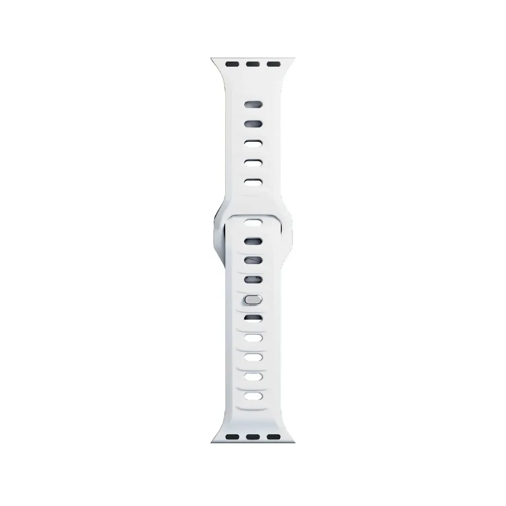 Bracelete Silicone 3MK Apple Watch 38/40/41mm Branco