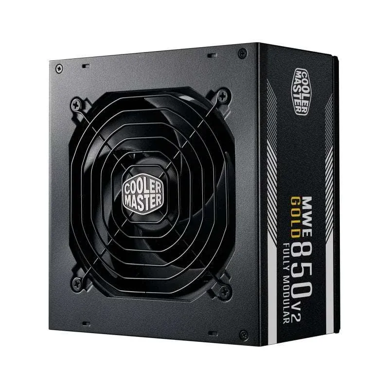 Fonte de Alimentação Cooler Master MWE Gold 850 V2 850W 80 Plus Gold Modular