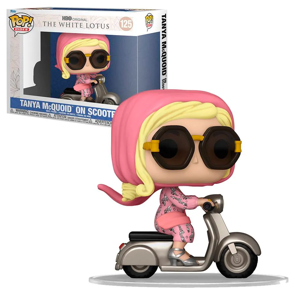 Figura Funko Pop! Rides Vinyl: White Lotus - Tanya Mcquoid on Scooter | #125
