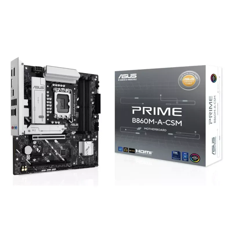 ASUS PRIME B860M-A-CSM LGA1851 DDR5 mATX MB
