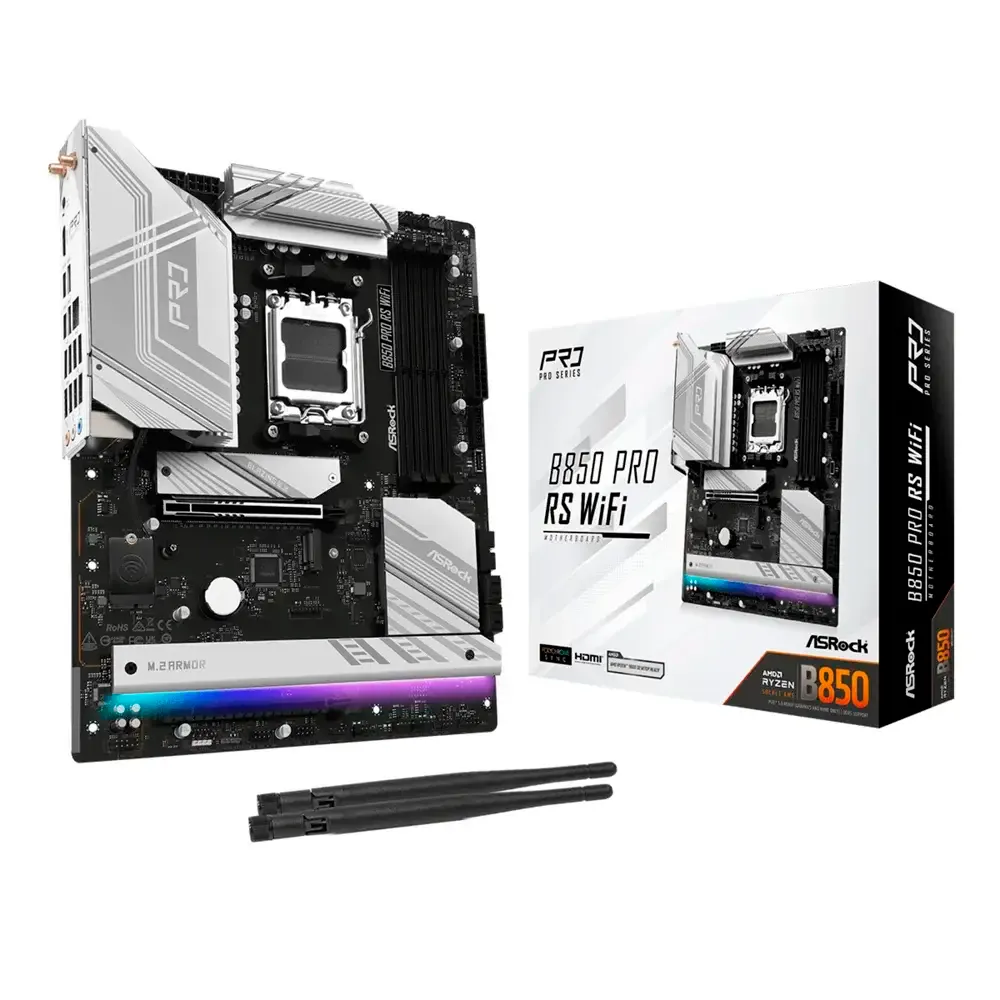 Motherboard ATX ASRock B850 Pro RS WiFi SktAM5