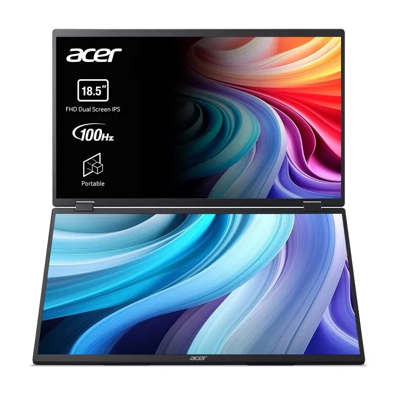 Monitor Acer PD193QEbmiuux 18.5" FullHD 100Hz IPS Dual Dobrável 4ms