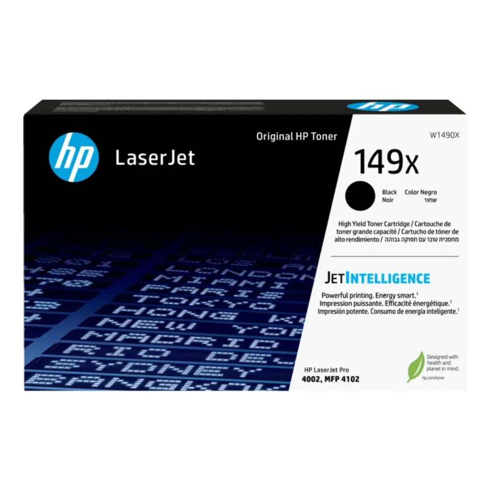 Toner Original HP 149X Preto - W1490X