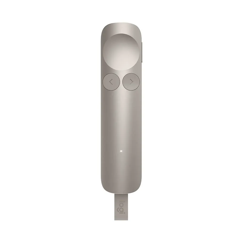 Apresentador Logitech Spotlight 2 Bluetooth Sand com Apontador Laser