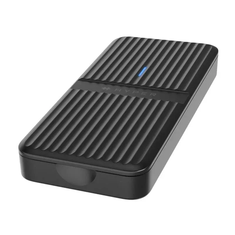 Caja PC Hyper HD2500GL M.2 Alumínio Preto USB4 NVMe SSD