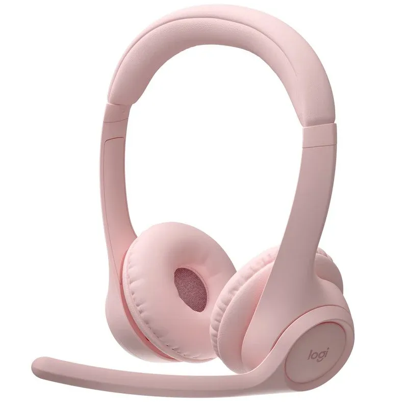 Logitech Zone 300 Headset Sem Fios Bluetooth com Microfone Omnidirecional Rosa