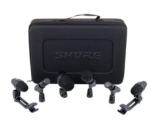 Microfone p/ Bateria Shure PGA Drumkit 6 Pack