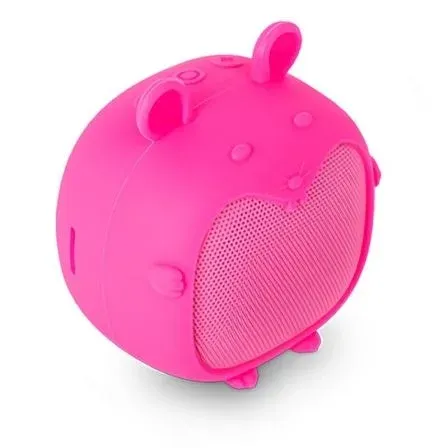 Coluna Bluetooth Spc Sound Pups Rato 3W Rosa