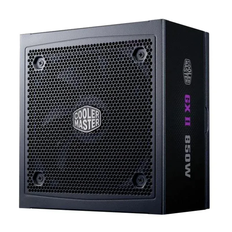 Fonte de Alimentação Cooler Master GX II Gold 850W Certificação 80 PLUS Gold modular