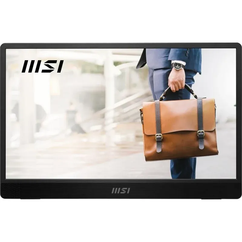 Monitor MSI PRO MP161 E2U 15.6" FullHD 60Hz IPS Portátil 4ms
