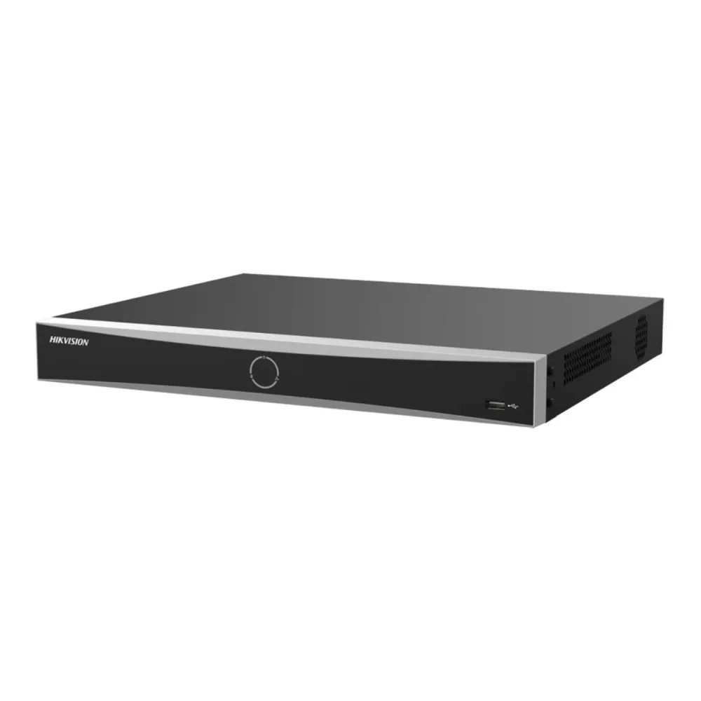Gravador NVR Hikvision Pro 16 Canais IP 4K PoE AcuSearch Preto - DS-7616NXI-K2/16P/Vpro
