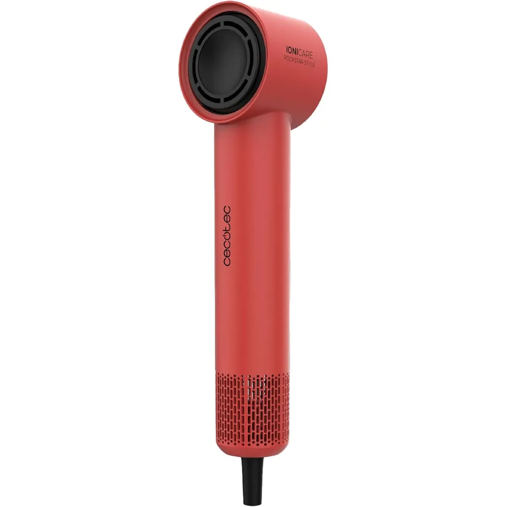 Secador De Cabelo Cecotec Ionicare Rockstar Style Vermelho