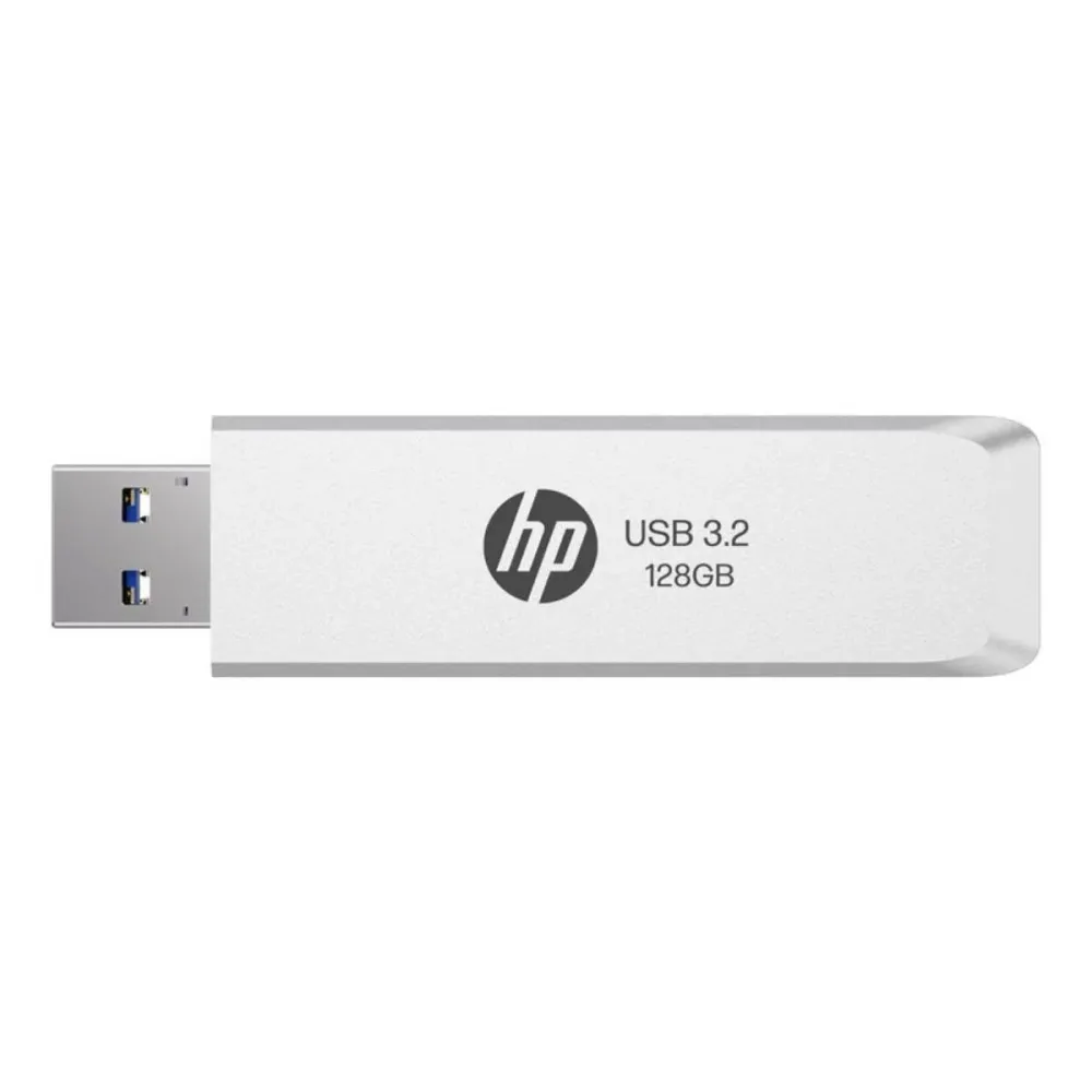 Pen Drive HP 819W USB 3.2 128GB Prateada
