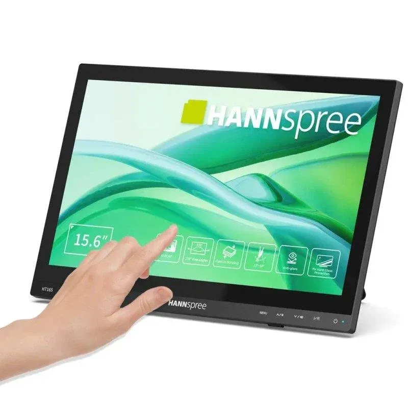 Monitor Hannspree HT165HPB 15.6" Full HD 60Hz IPS Touch HDMI VGA 15ms