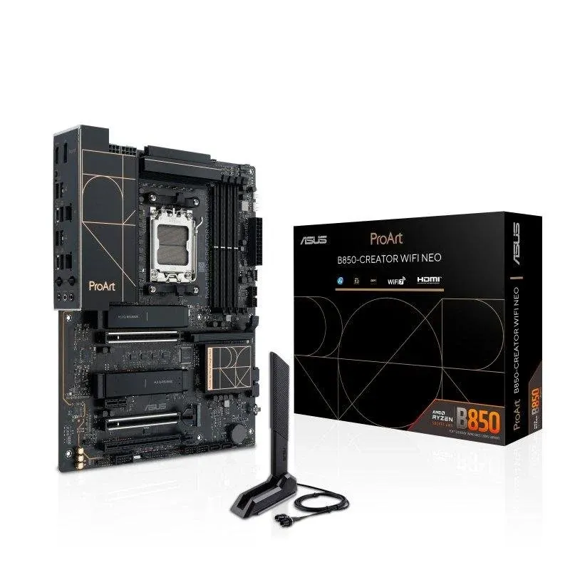 Motherboard ASUS PROART B850-CREATOR WIFI NEO B850 AM5 DDR5 ATX WiFi 7 PCIe 5.0 RAID