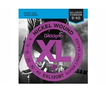 Jogo cordas guitarra elétrica D'Addario EXL120BT 009-040