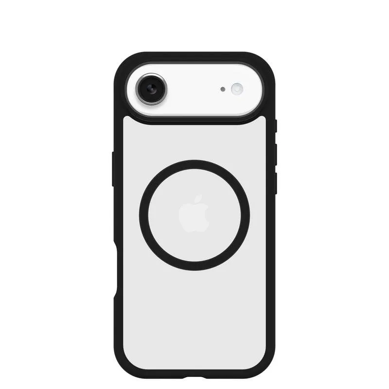 Funda para móvel OtterBox React MagSafe plástico preto transparente para iPhone Air