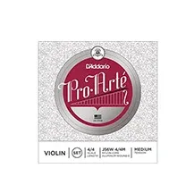Jogo cordas Violino 4/4 D'Addario J56 Pro-Arté Tensão Média