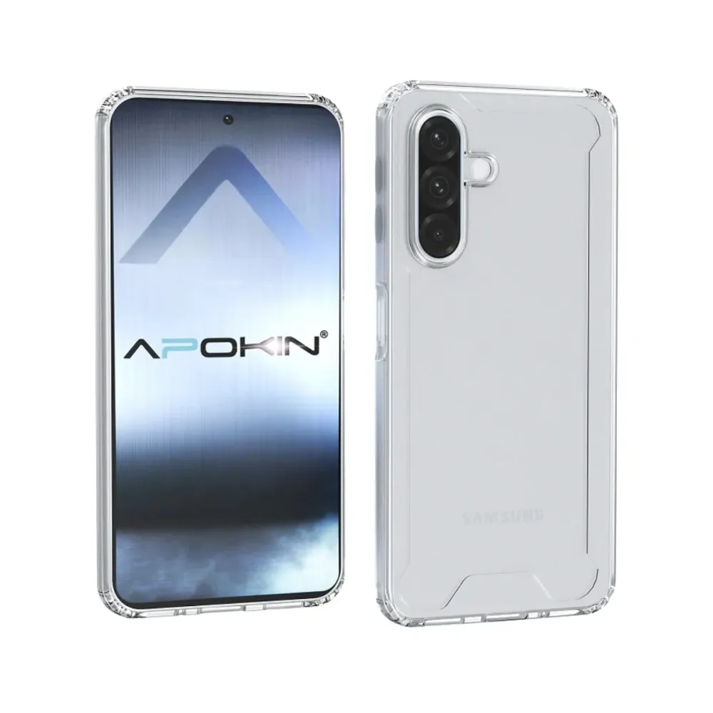 Capa de Silicone Reforçado para Samsung Galaxy A57 Transparente
