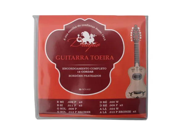 Dragão Guitarra Toeira Cordas
