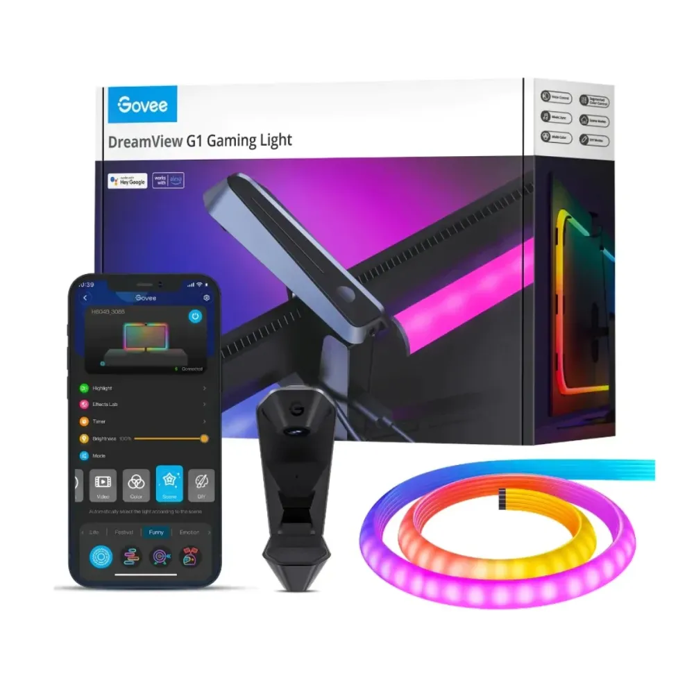 Fita LED Goove Dreamview H604B G1 Gaming Light para Monitores de 24"-32"