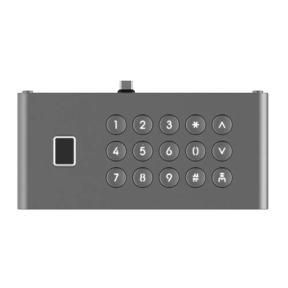 Controlo de Acesso Hikvision com Impressão Digital e PIN - DS-KDM9633-FKP