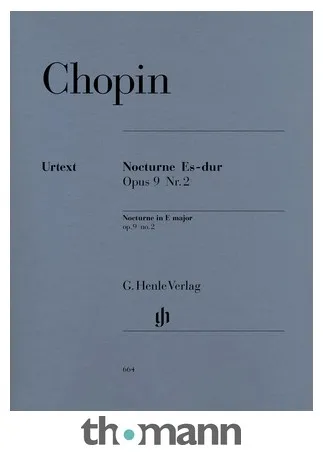 Henle Verlag Chopin Nocturne op.9 Nr.2