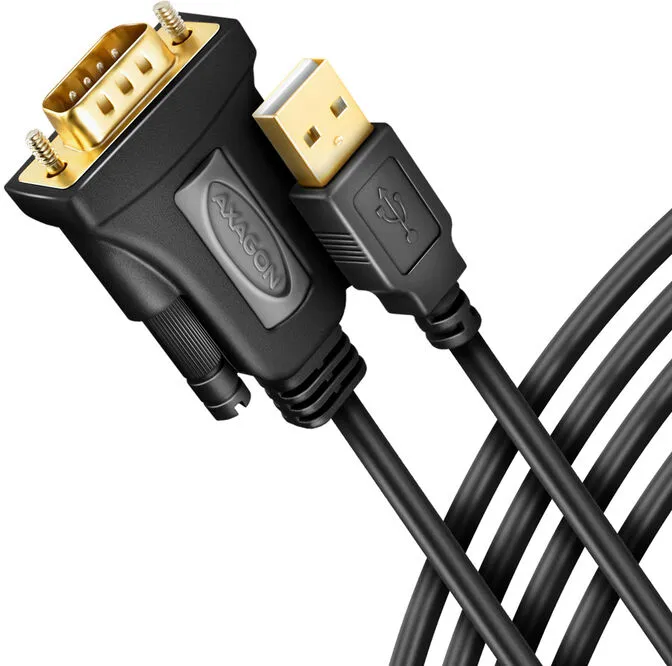 Adaptador AXAGON ADS-1PQN USB2.0 - Serial RS-232 DB9 FTDI