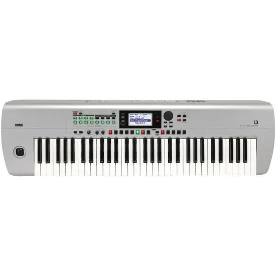 Korg i3 Music Worstation Super Matte Silver