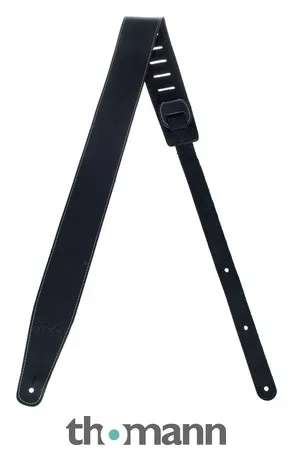 Fender Broken-in Leather Strap Black